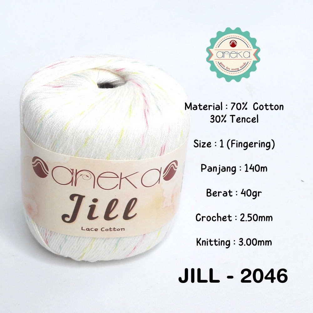 KATALOG - Benang Rajut Katun Jill Lace Cotton
