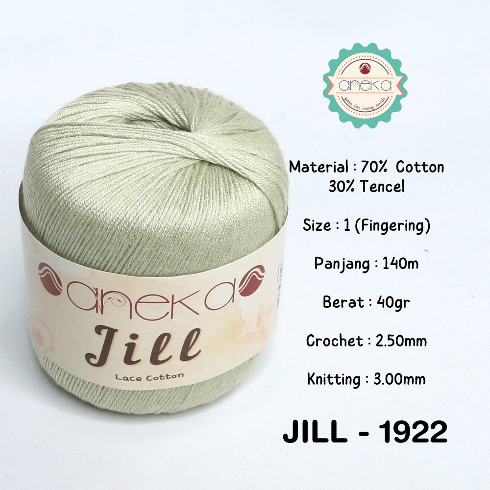 KATALOG - Benang Rajut Katun Jill Lace Cotton