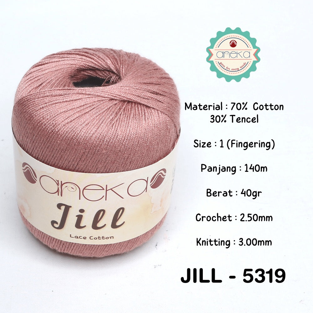 KATALOG - Benang Rajut Katun Jill Lace Cotton