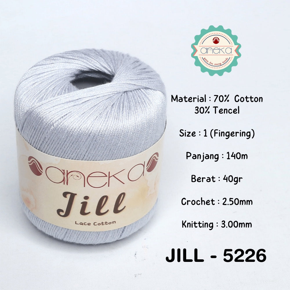KATALOG - Benang Rajut Katun Jill Lace Cotton