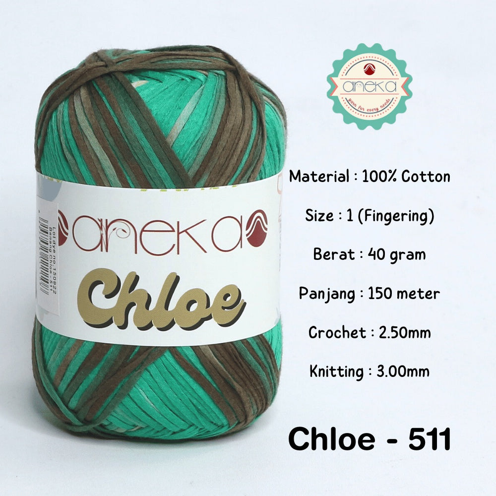 KATALOG - Benang Rajut Katun Chloe / Silk Cotton / Mercerized