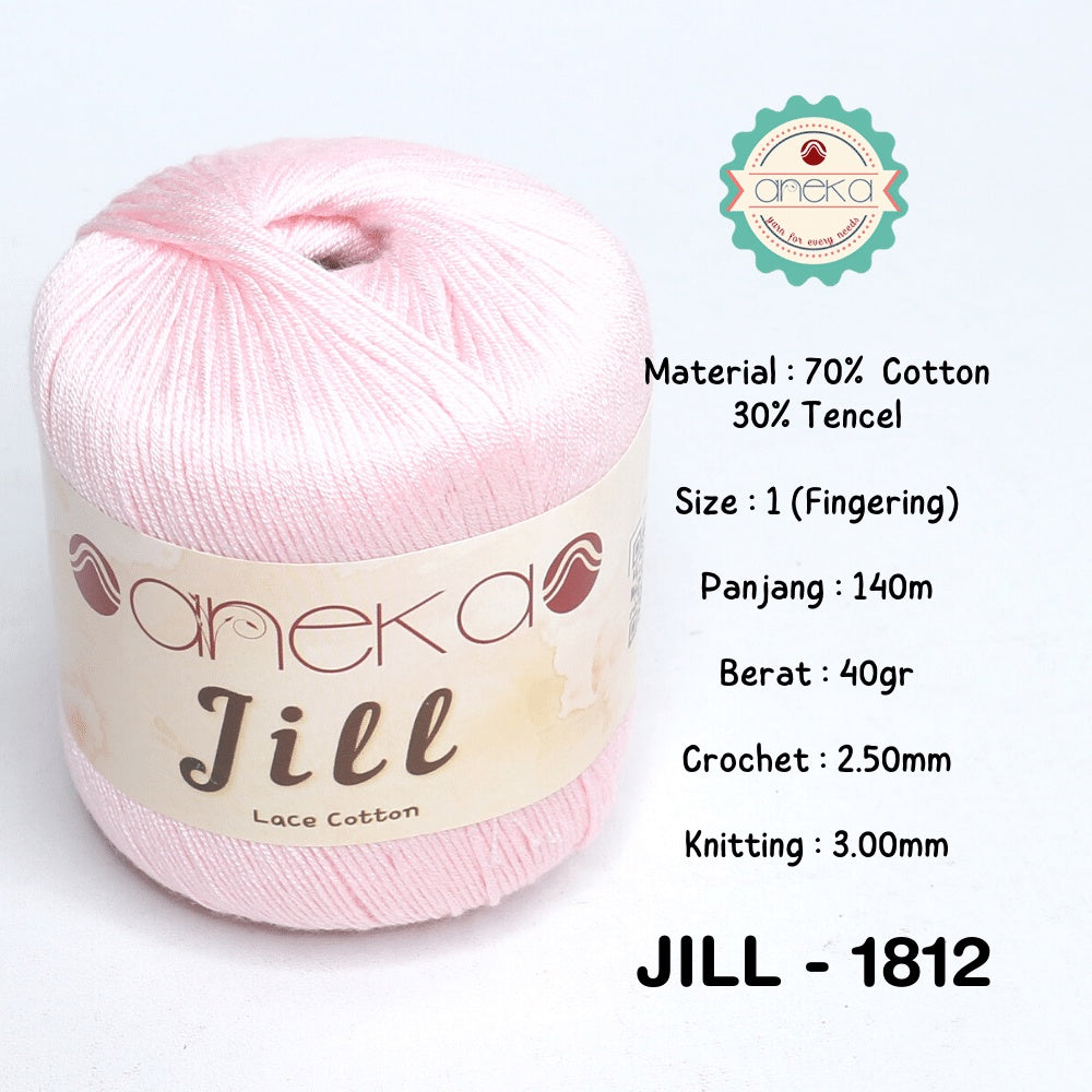KATALOG - Benang Rajut Katun Jill Lace Cotton
