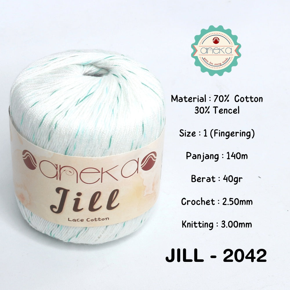 KATALOG - Benang Rajut Katun Jill Lace Cotton