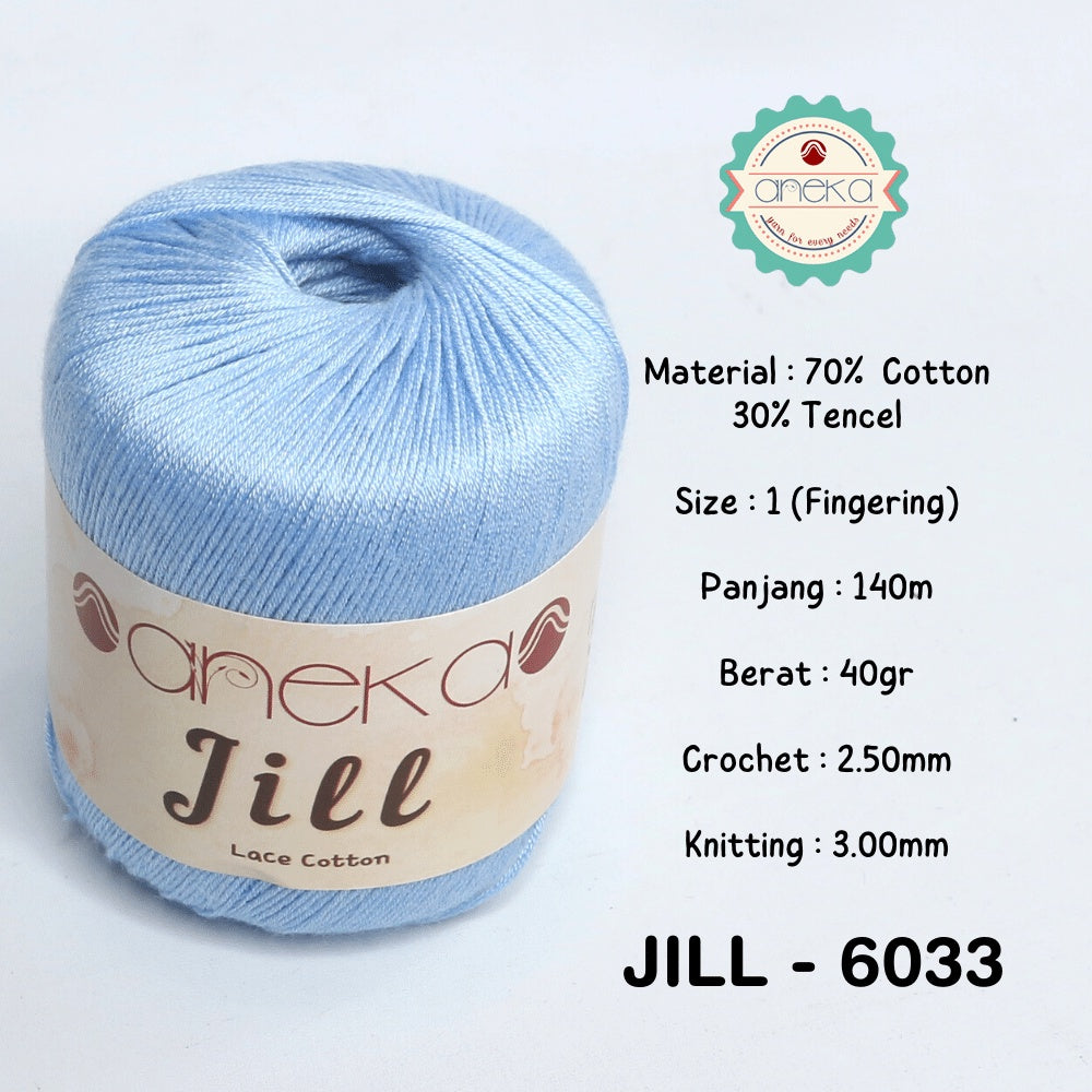 KATALOG - Benang Rajut Katun Jill Lace Cotton