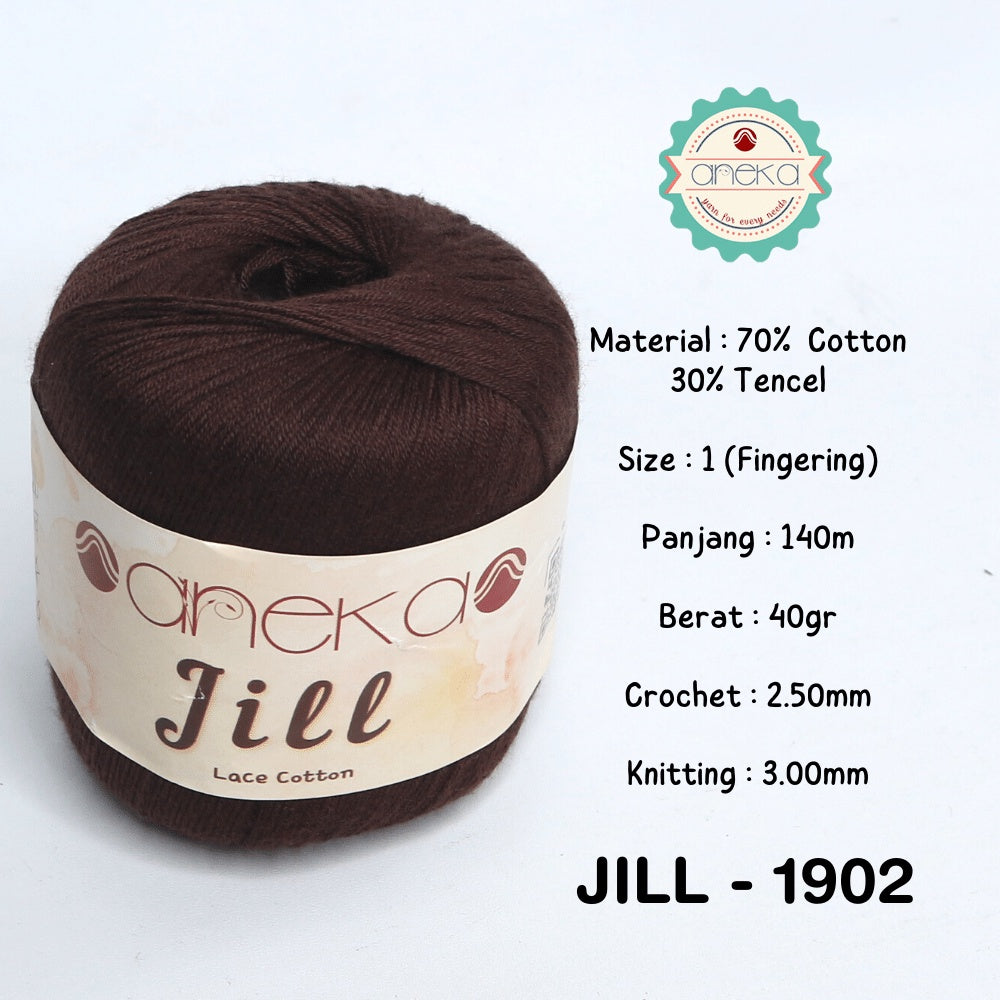 KATALOG - Benang Rajut Katun Jill Lace Cotton