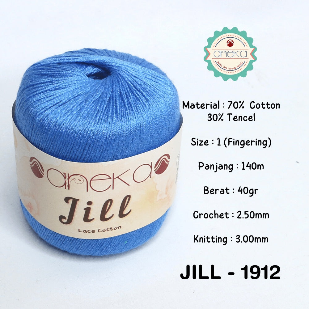 KATALOG - Benang Rajut Katun Jill Lace Cotton