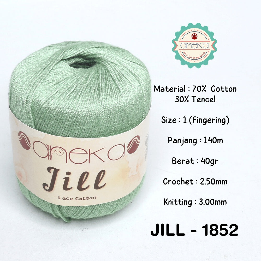 KATALOG - Benang Rajut Katun Jill Lace Cotton
