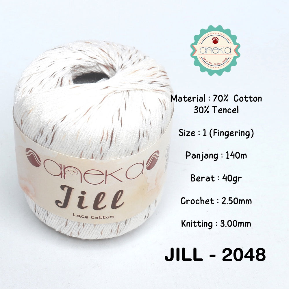 KATALOG - Benang Rajut Katun Jill Lace Cotton