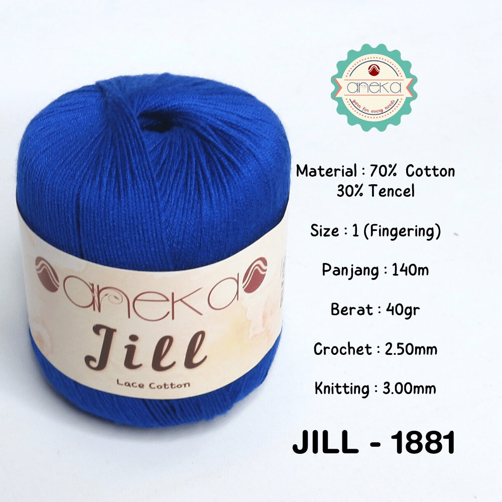 KATALOG - Benang Rajut Katun Jill Lace Cotton