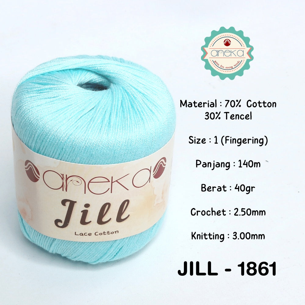 KATALOG - Benang Rajut Katun Jill Lace Cotton