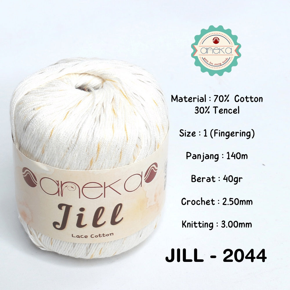KATALOG - Benang Rajut Katun Jill Lace Cotton