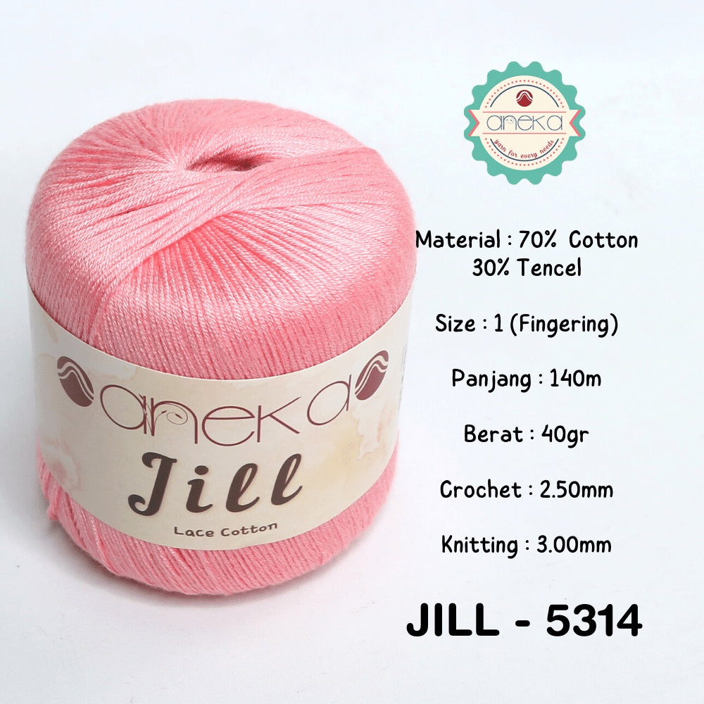 KATALOG - Benang Rajut Katun Jill Lace Cotton