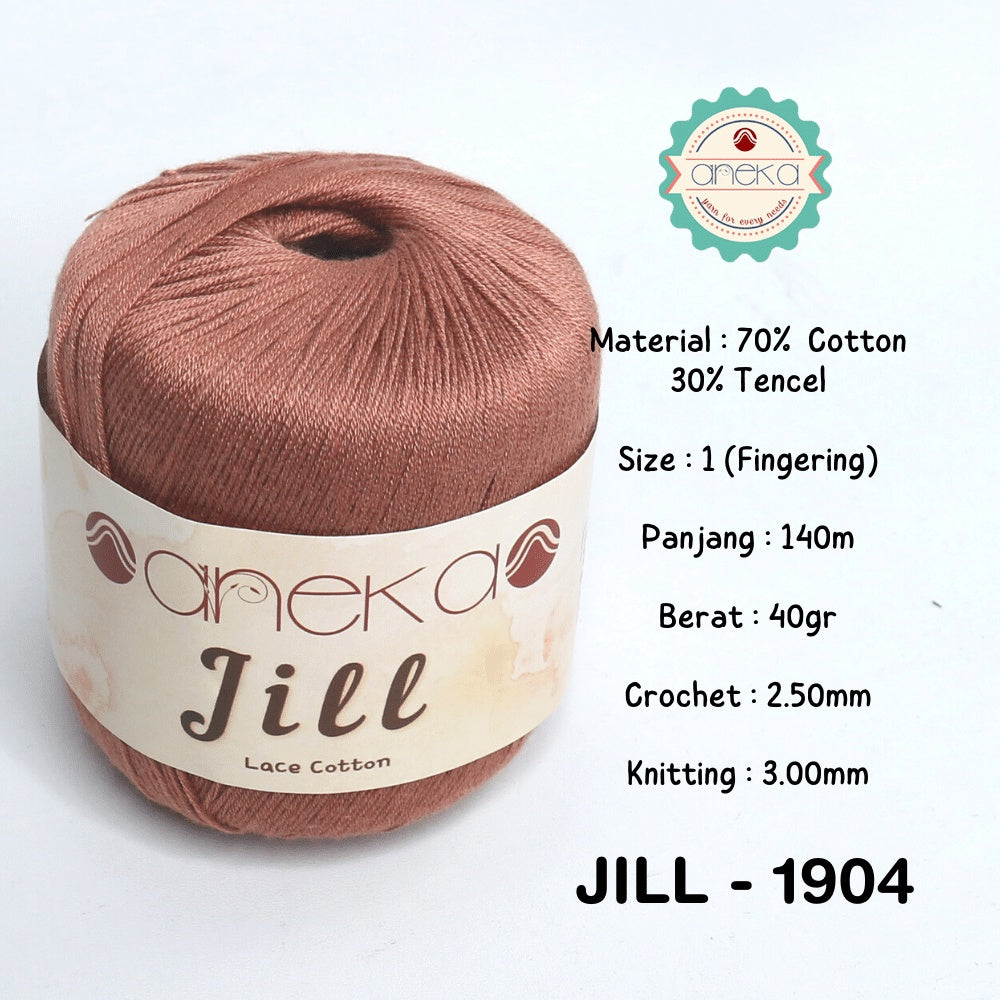 KATALOG - Benang Rajut Katun Jill Lace Cotton