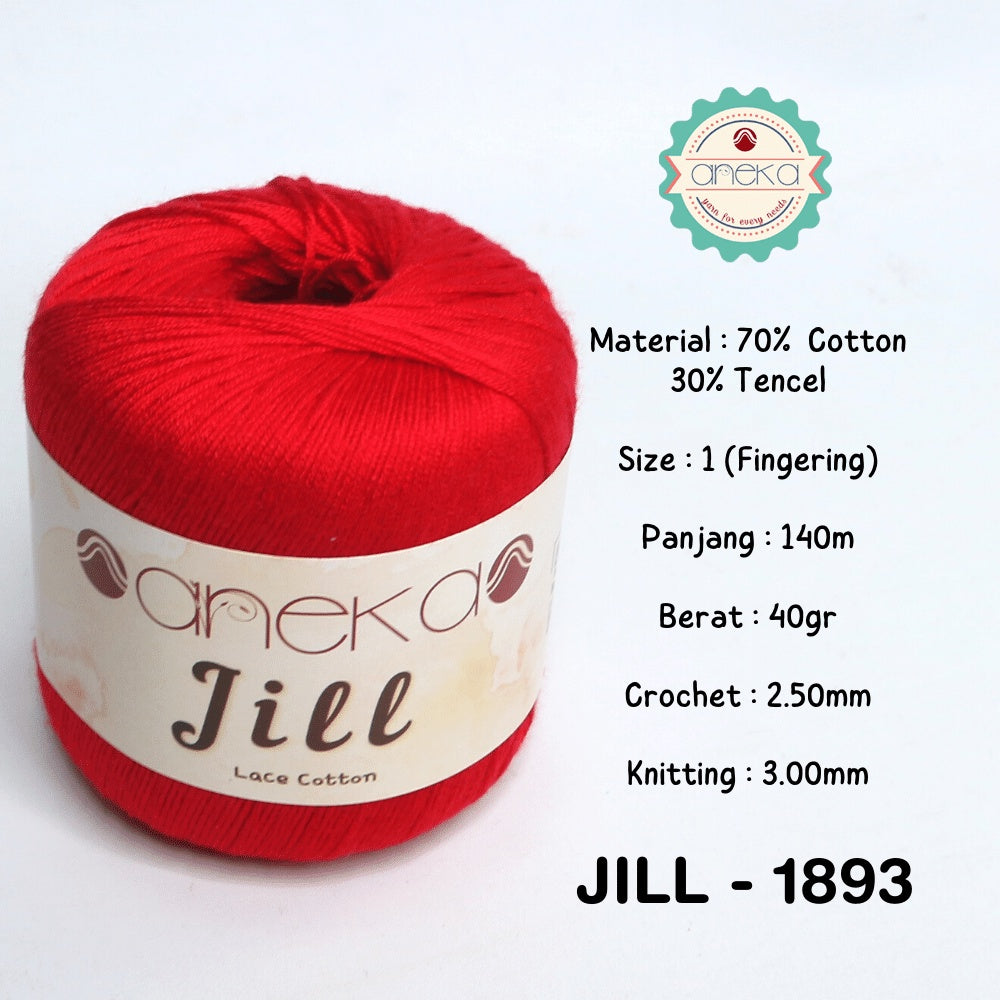 KATALOG - Benang Rajut Katun Jill Lace Cotton