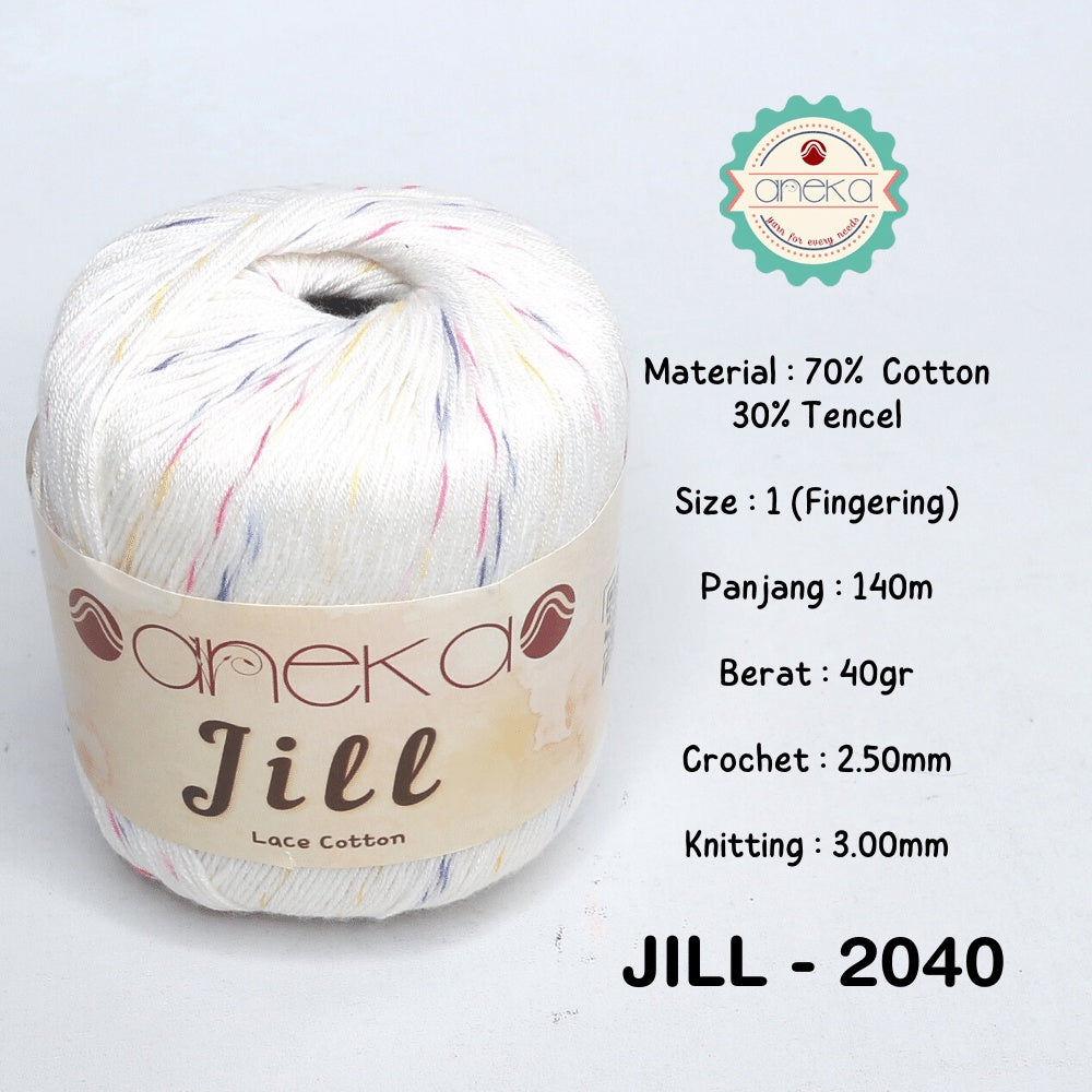 KATALOG - Benang Rajut Katun Jill Lace Cotton