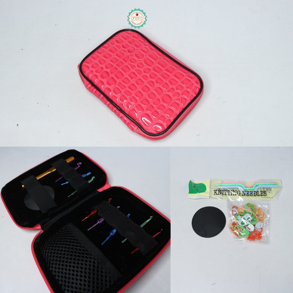 ANEKA - Hakpen Interchangeable Set Dompet / Crochet Hooks With Case