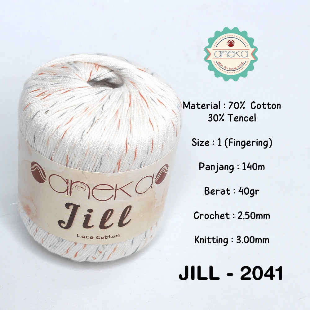 KATALOG - Benang Rajut Katun Jill Lace Cotton