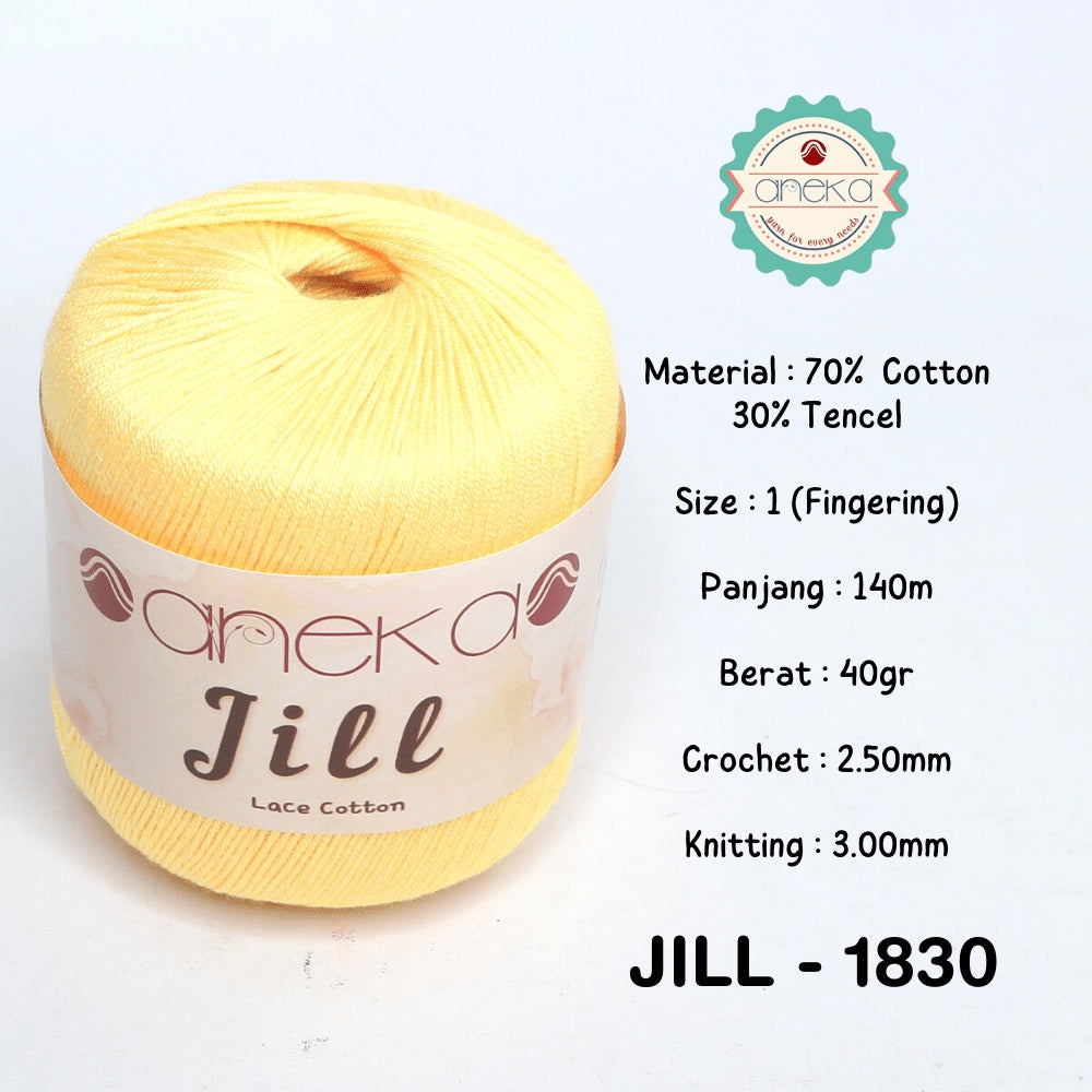 KATALOG - Benang Rajut Katun Jill Lace Cotton