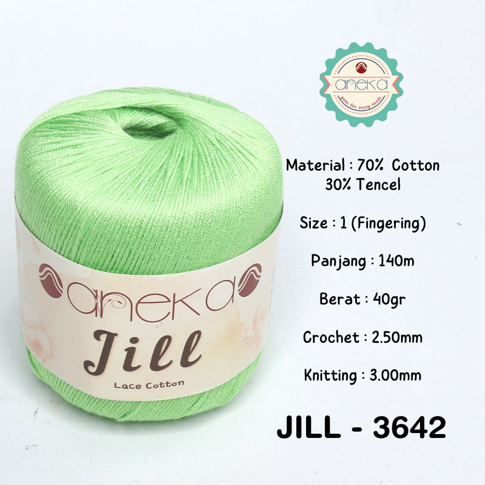 KATALOG - Benang Rajut Katun Jill Lace Cotton