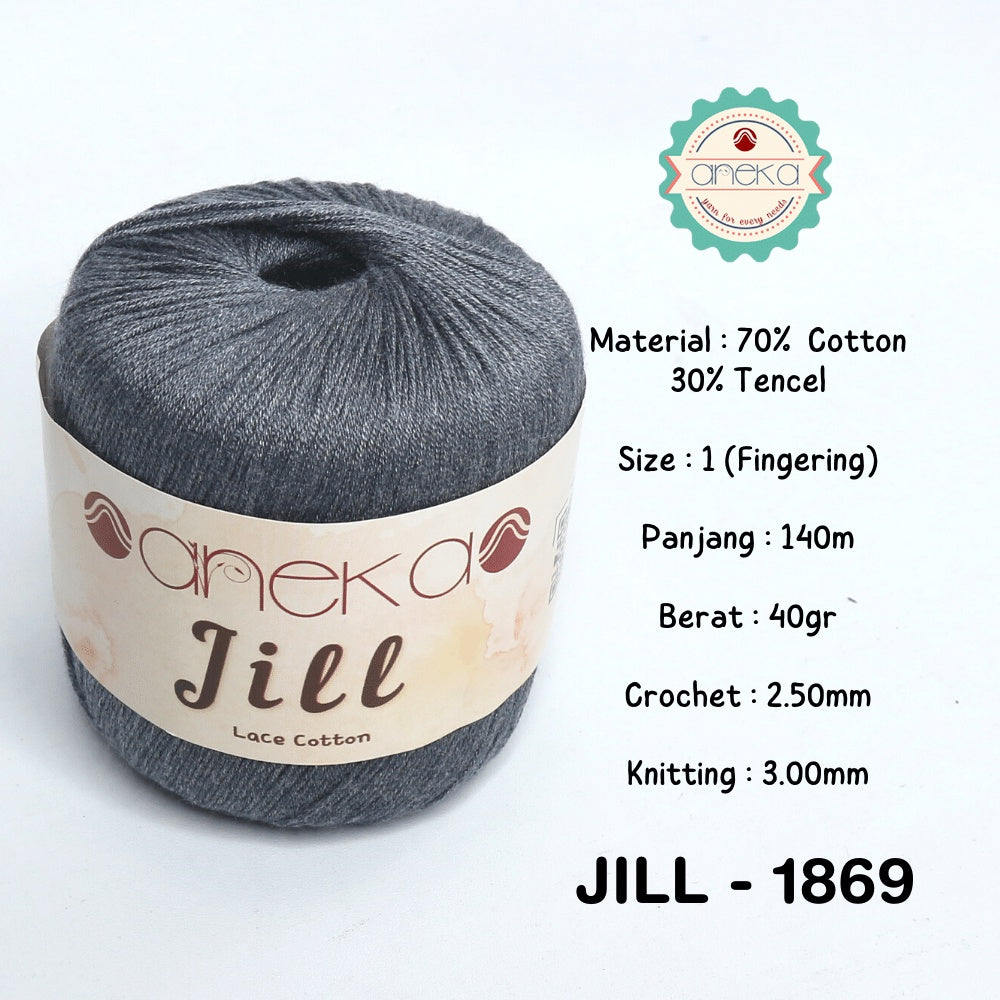 KATALOG - Benang Rajut Katun Jill Lace Cotton