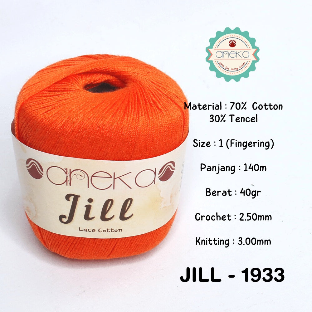 KATALOG - Benang Rajut Katun Jill Lace Cotton