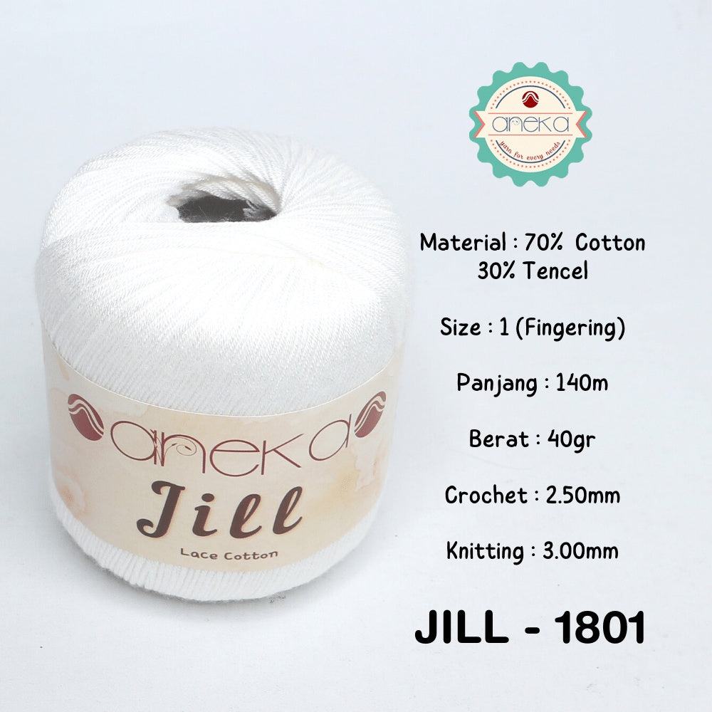 KATALOG - Benang Rajut Katun Jill Lace Cotton