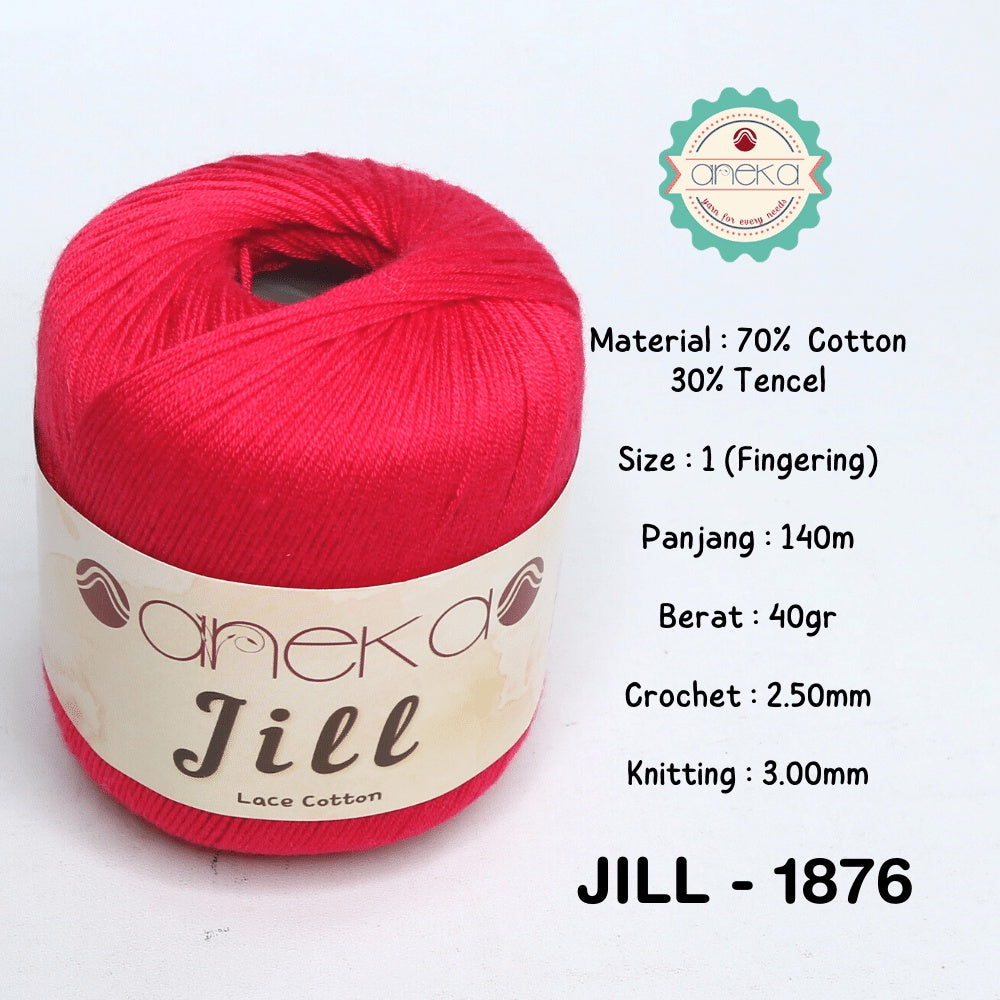 KATALOG - Benang Rajut Katun Jill Lace Cotton
