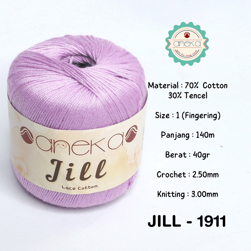 KATALOG - Benang Rajut Katun Jill Lace Cotton