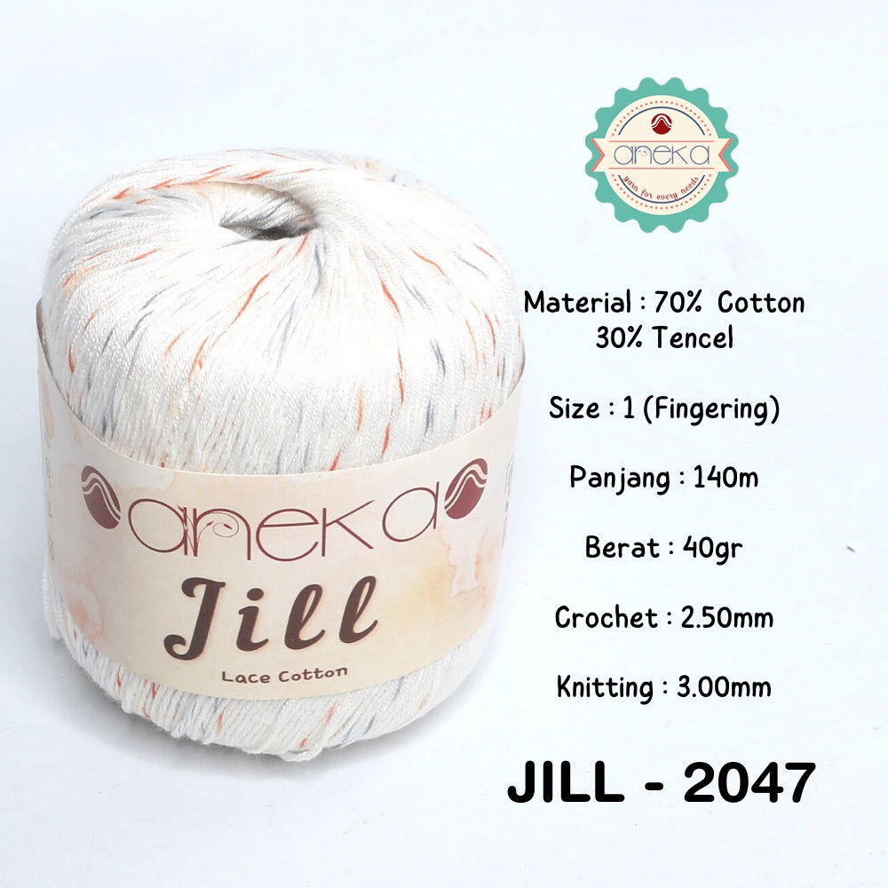 KATALOG - Benang Rajut Katun Jill Lace Cotton