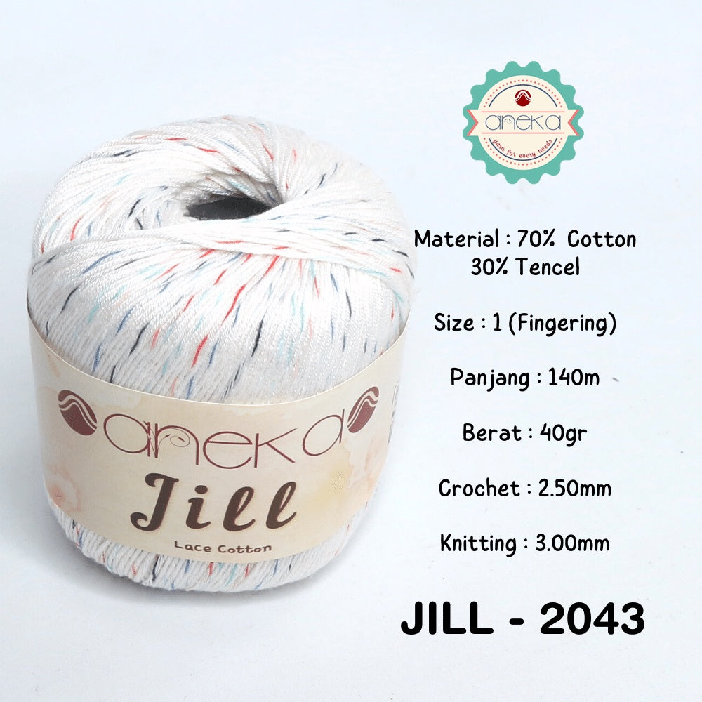 KATALOG - Benang Rajut Katun Jill Lace Cotton