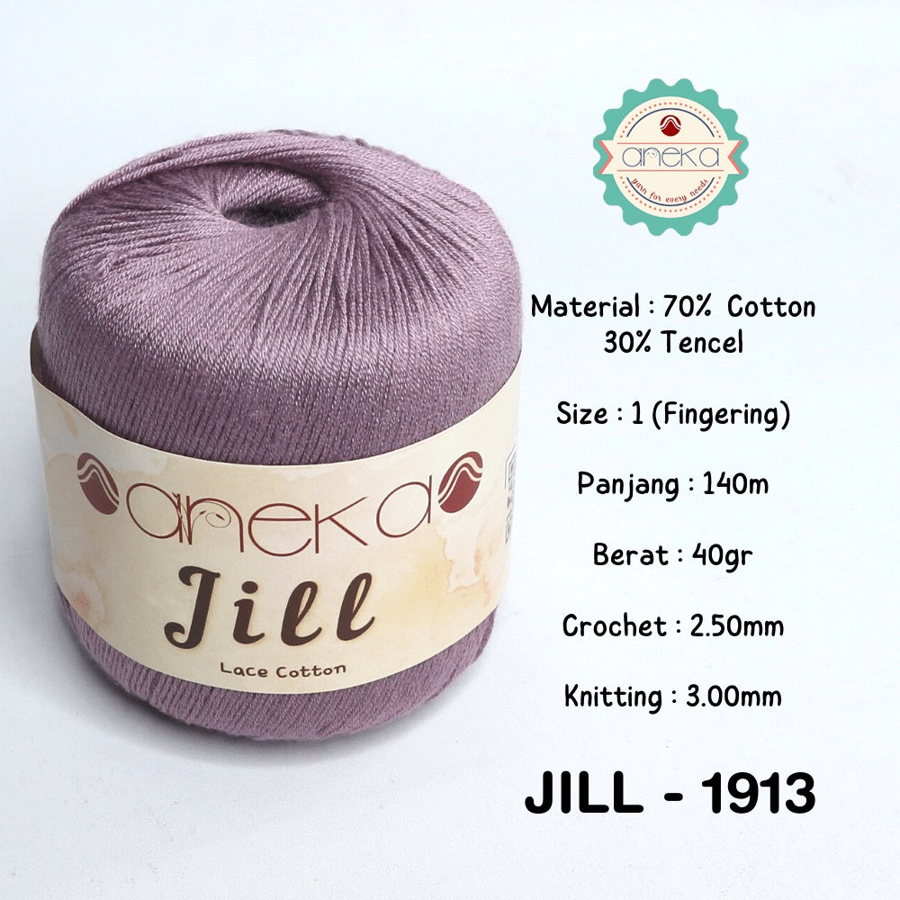KATALOG - Benang Rajut Katun Jill Lace Cotton