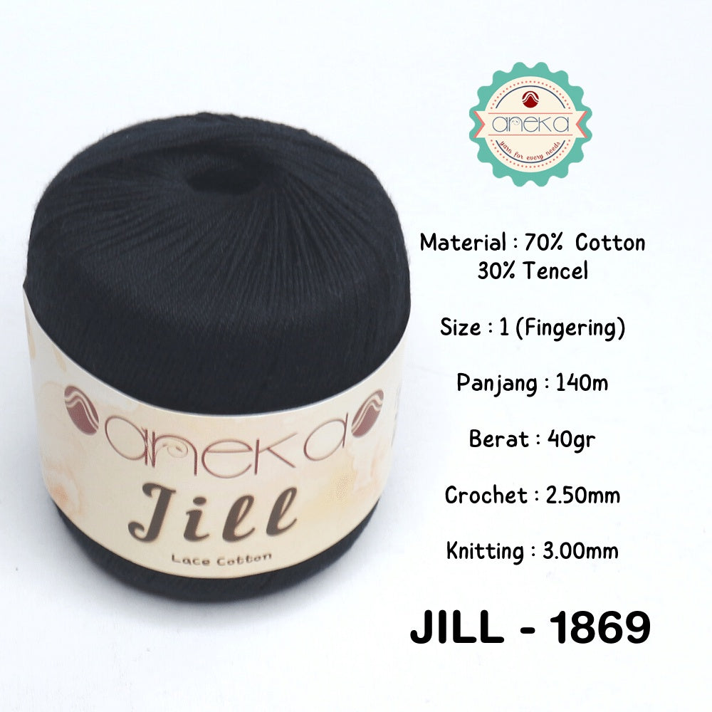 KATALOG - Benang Rajut Katun Jill Lace Cotton
