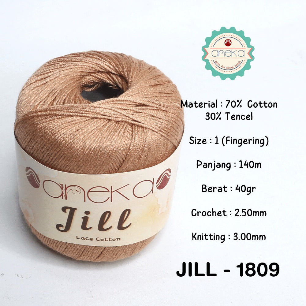 KATALOG - Benang Rajut Katun Jill Lace Cotton