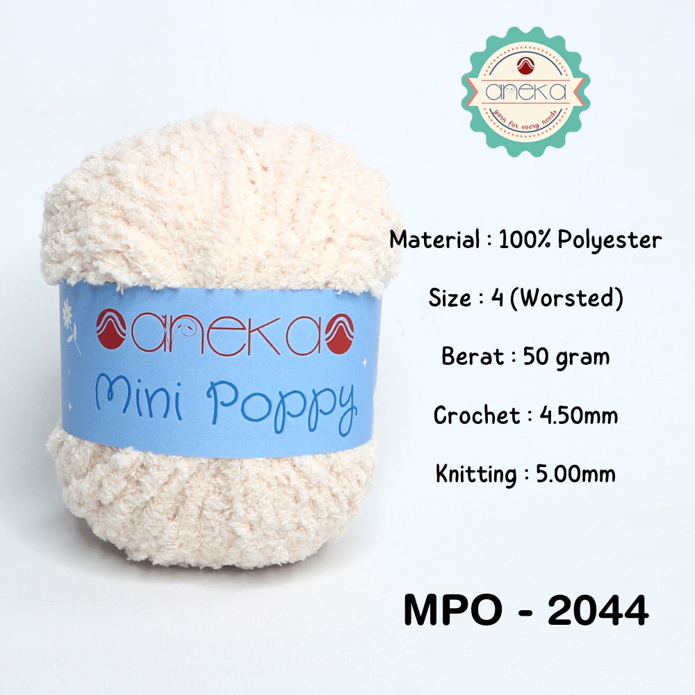 KATALOG - Benang Rajut Handuk Mini Poppy / Towel Yarn