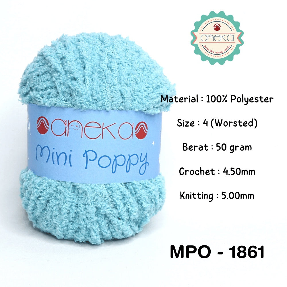 KATALOG - Benang Rajut Handuk Mini Poppy / Towel Yarn