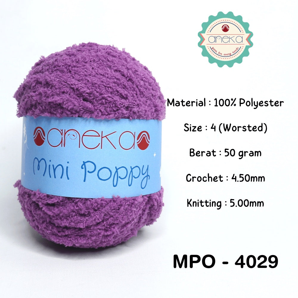 KATALOG - Benang Rajut Handuk Mini Poppy / Towel Yarn