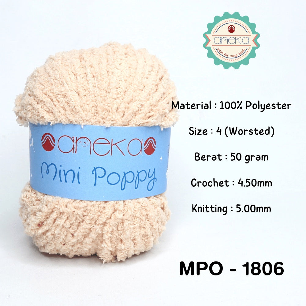 KATALOG - Benang Rajut Handuk Mini Poppy / Towel Yarn