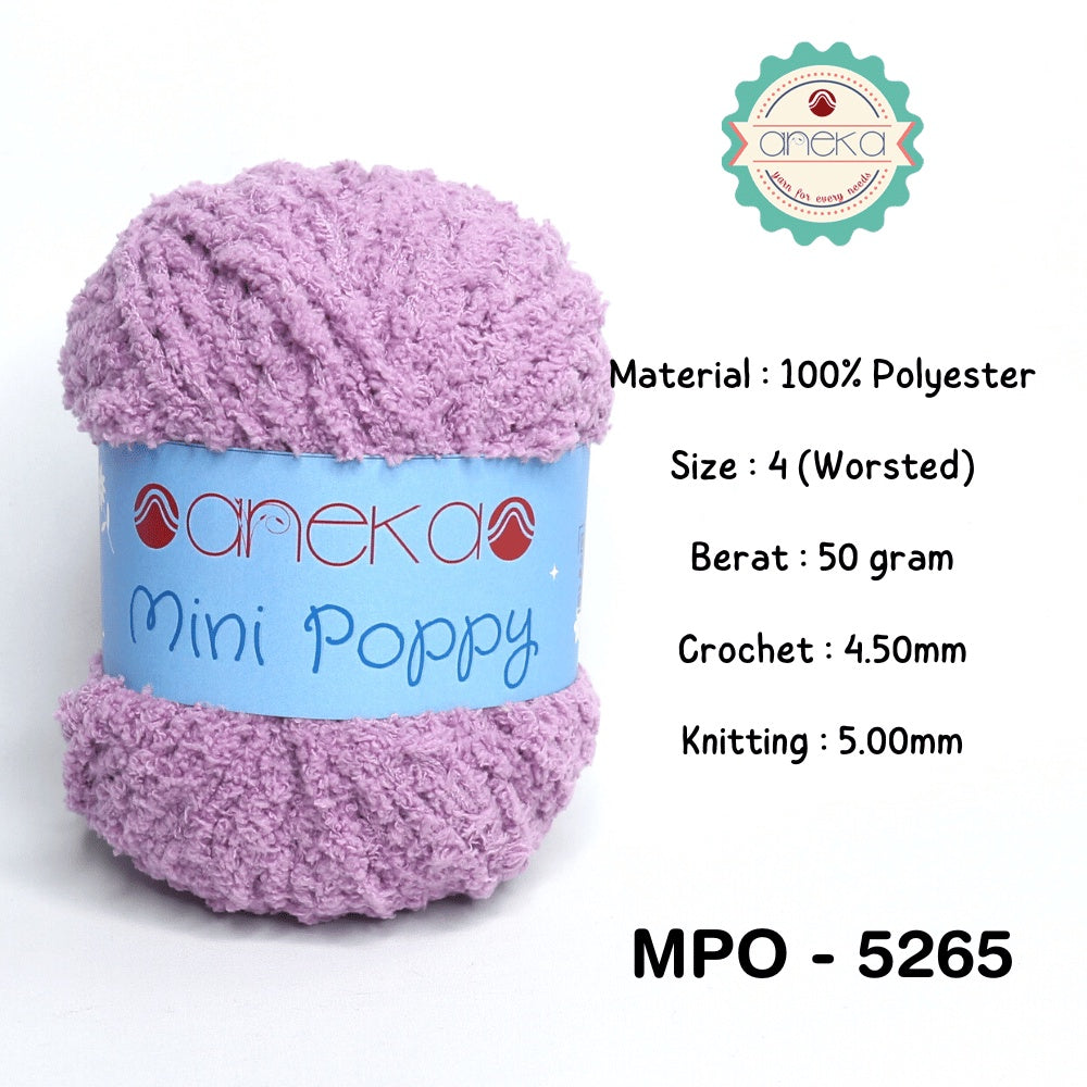 KATALOG - Benang Rajut Handuk Mini Poppy / Towel Yarn