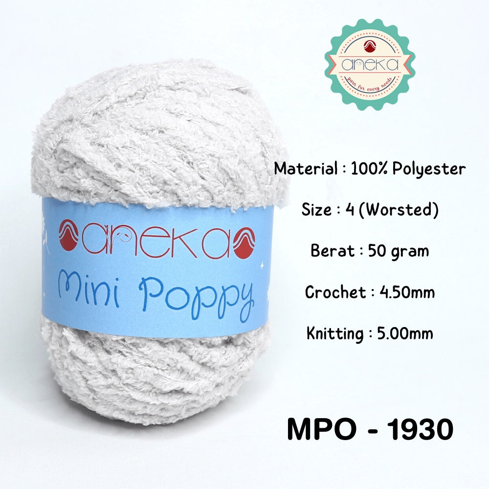 KATALOG - Benang Rajut Handuk Mini Poppy / Towel Yarn