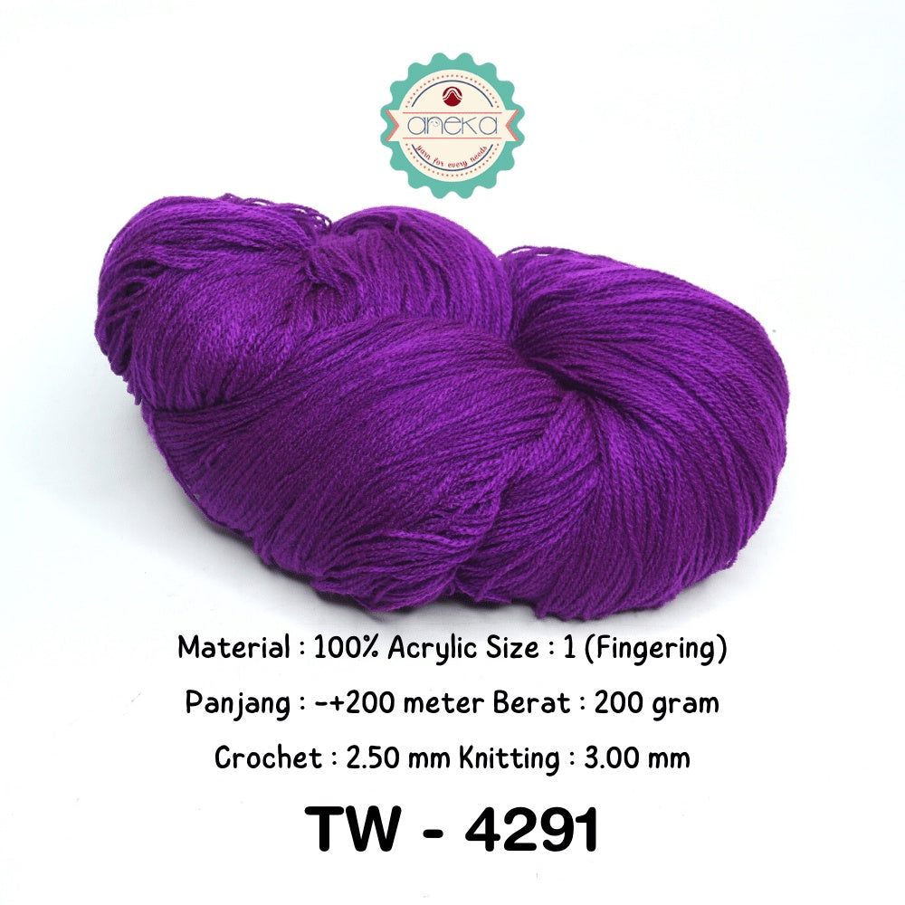 KATALOG - Benang Rajut Wool Aneka / Wol / Siet Yarn 200 gram (BENTUK HANK, TIDAK DIGULUNG) Part 1