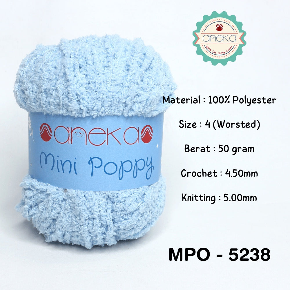 KATALOG - Benang Rajut Handuk Mini Poppy / Towel Yarn