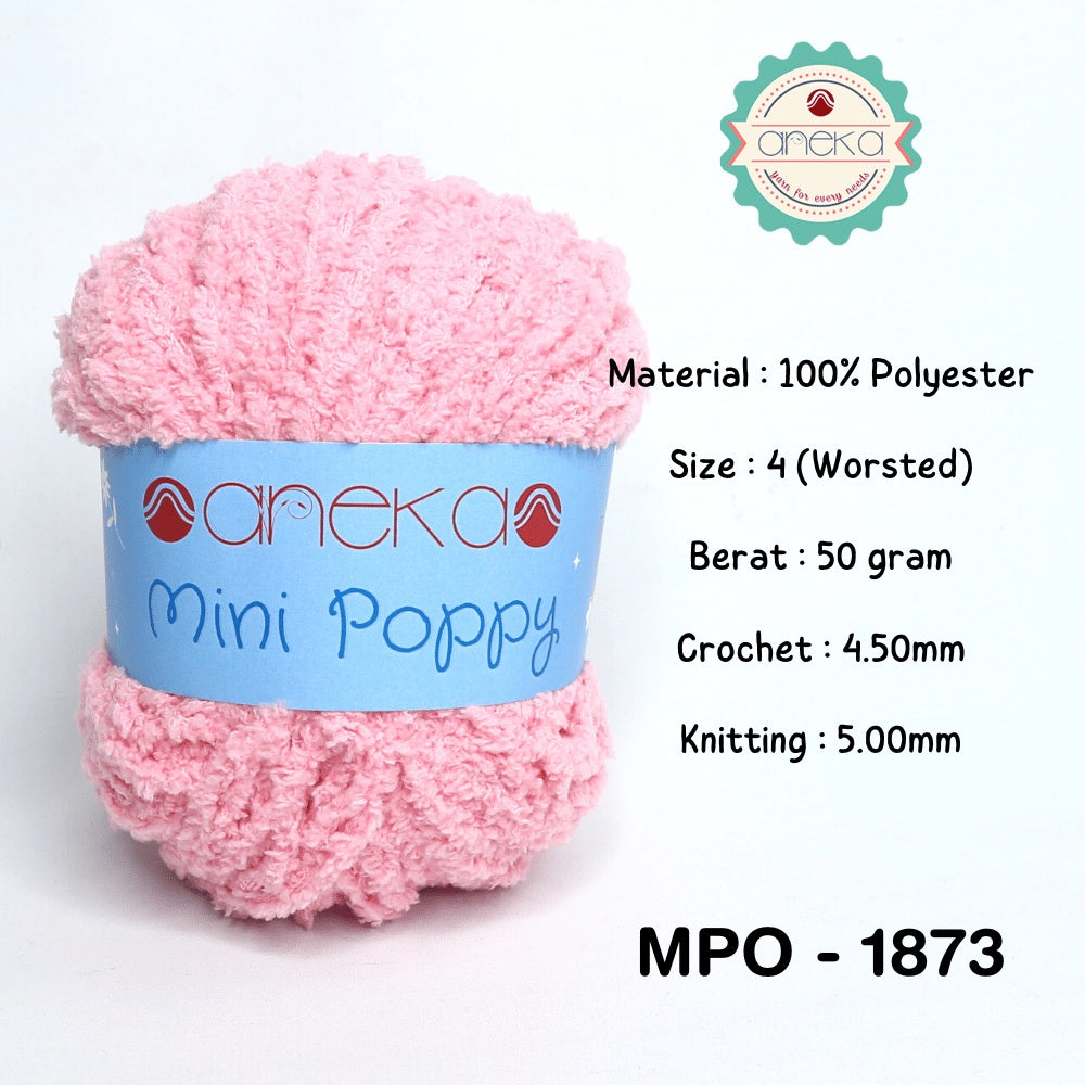 KATALOG - Benang Rajut Handuk Mini Poppy / Towel Yarn