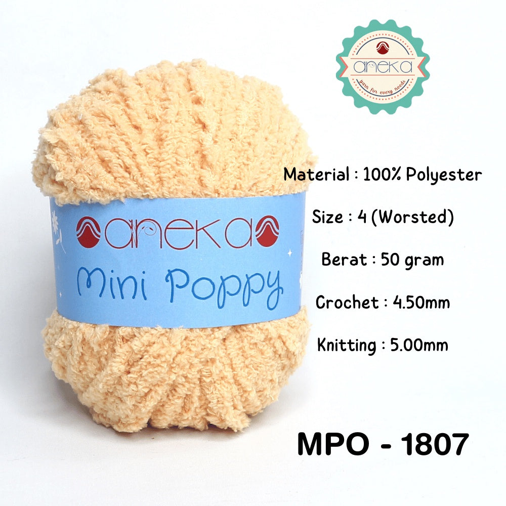 CATALOG - Mini Poppy Towel Knitting Yarn / Towel Yarn