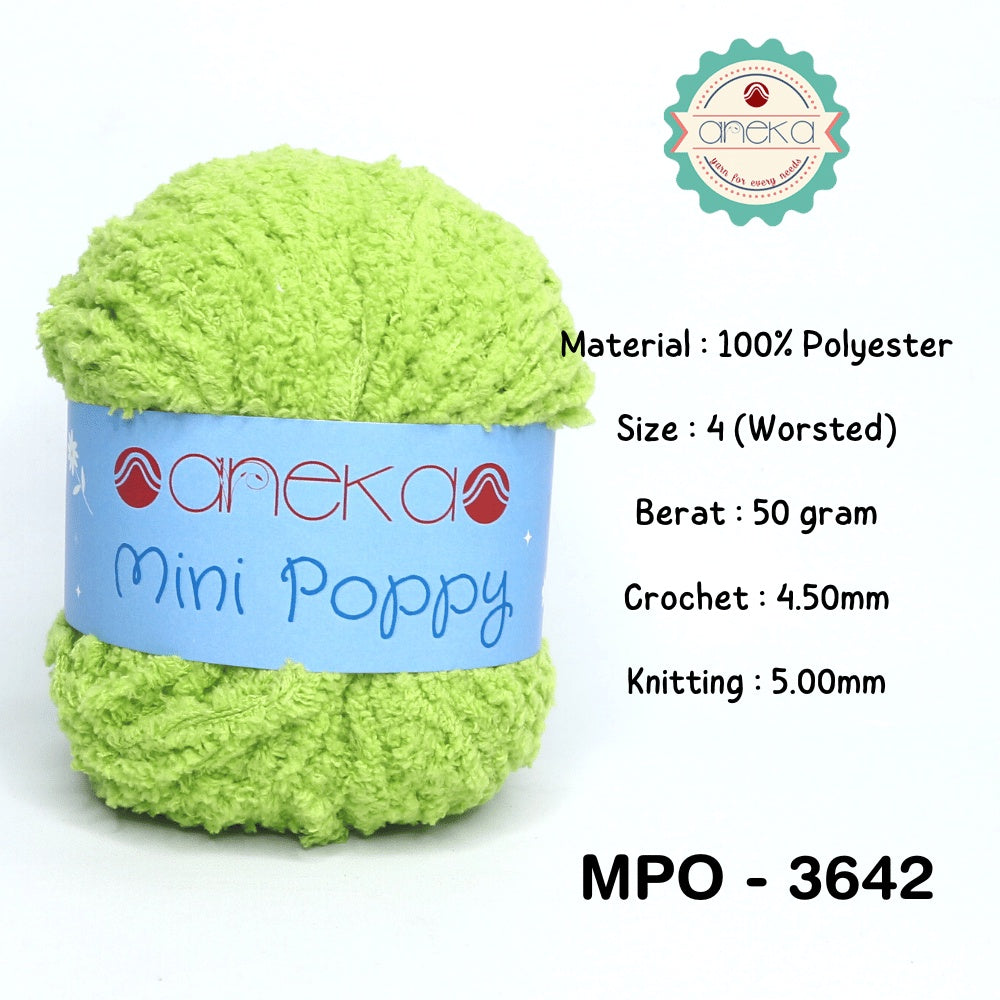 KATALOG - Benang Rajut Handuk Mini Poppy / Towel Yarn