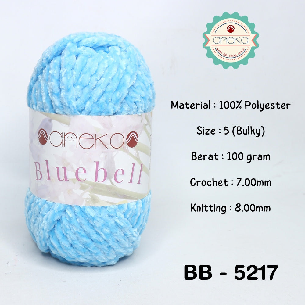 KATALOG - Benang Rajut Bluebell / Bludru / Velvet Yarn