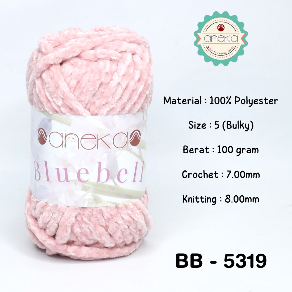 KATALOG - Benang Rajut Bluebell / Bludru / Velvet Yarn