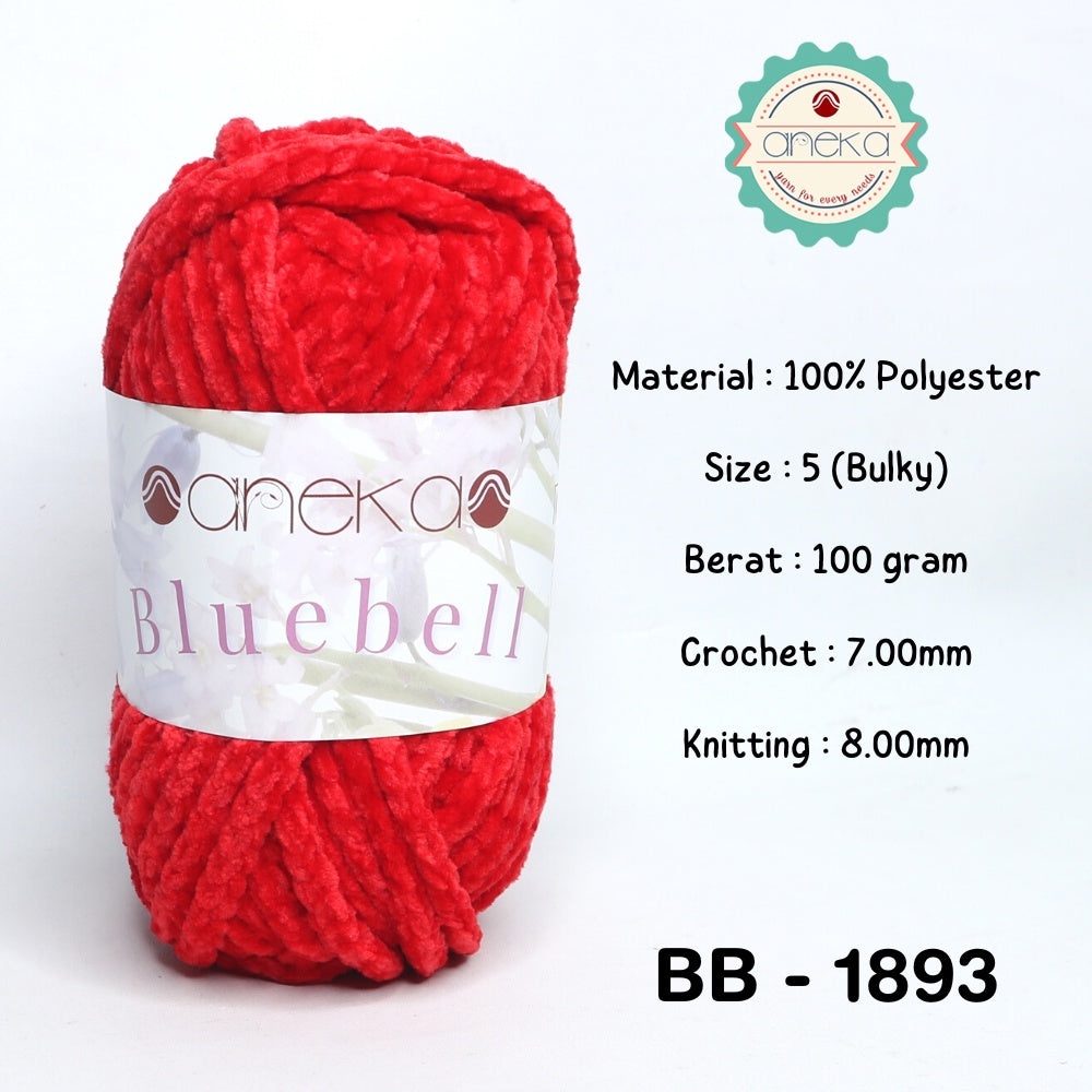 KATALOG - Benang Rajut Bluebell / Bludru / Velvet Yarn