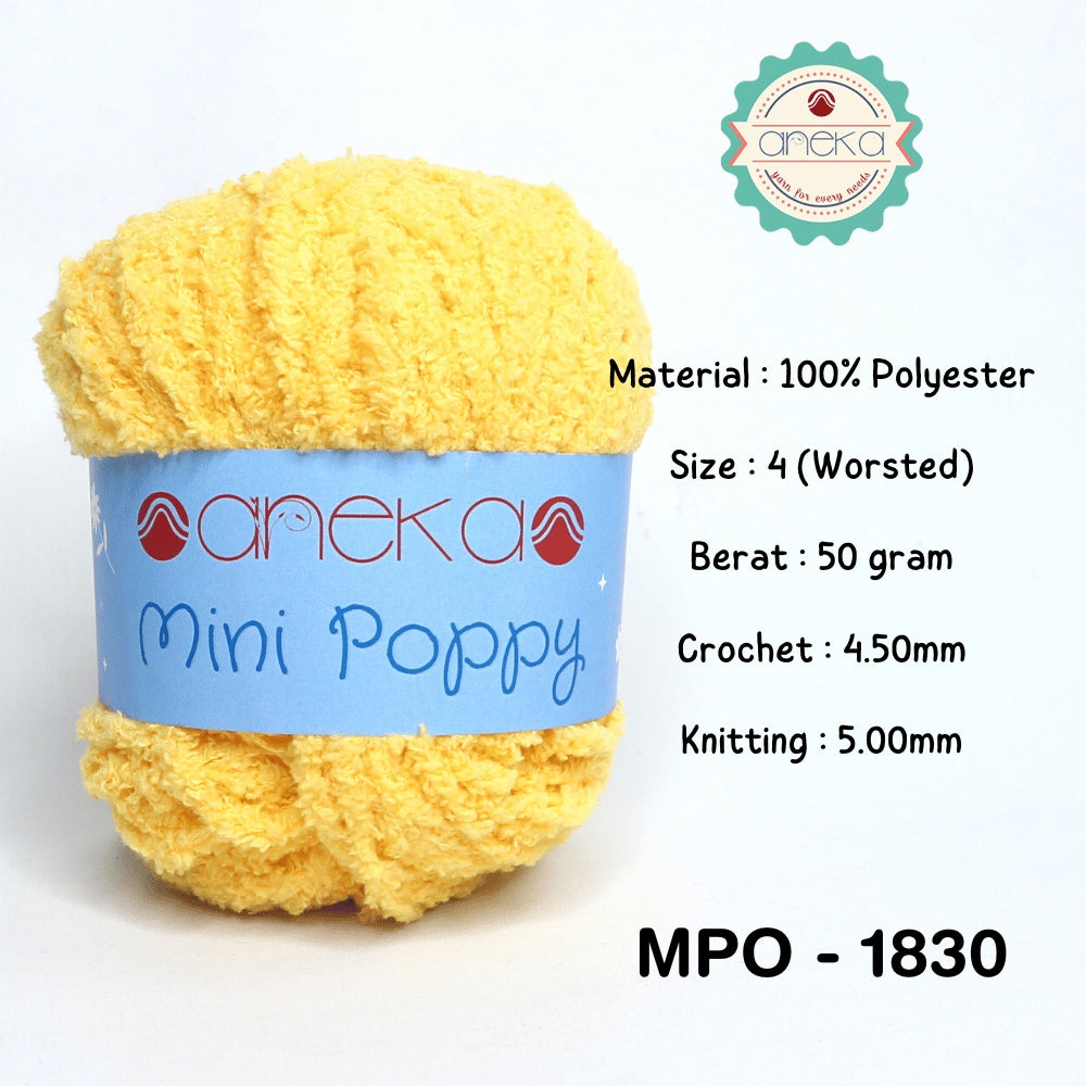 KATALOG - Benang Rajut Handuk Mini Poppy / Towel Yarn