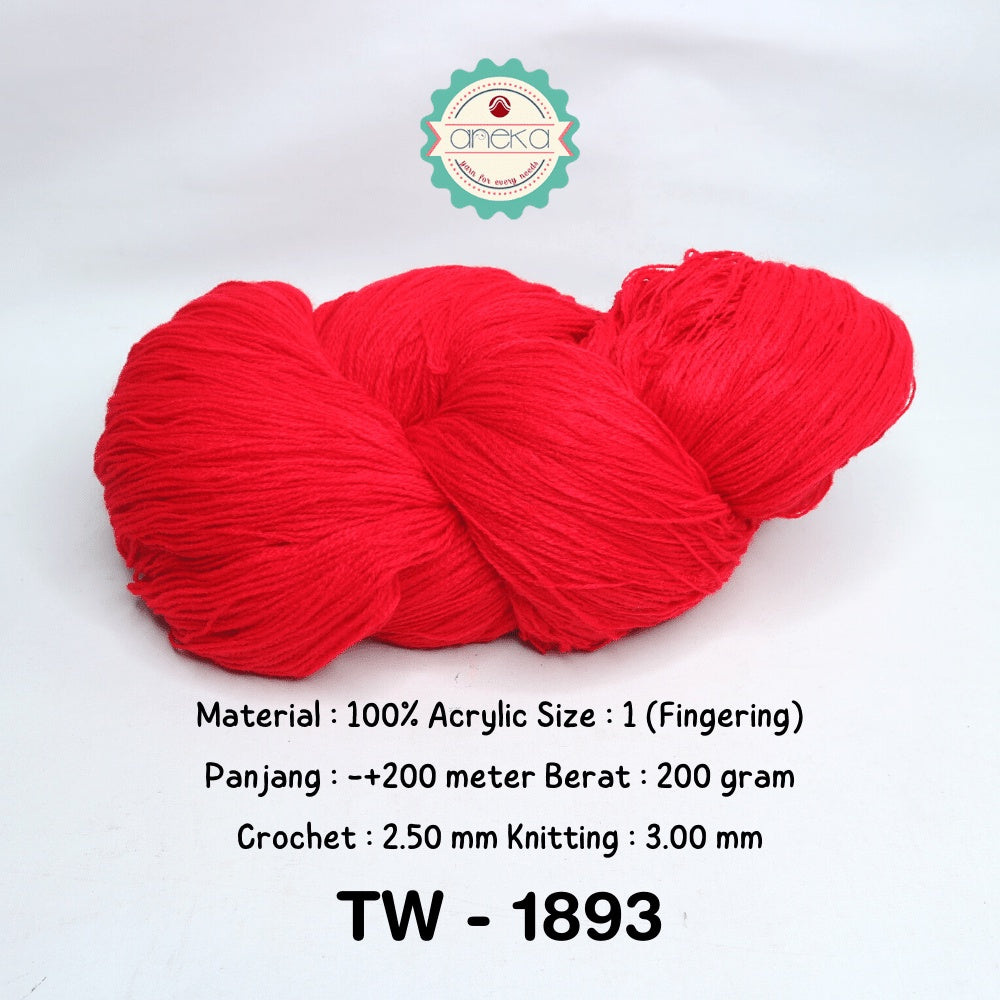 KATALOG - Benang Rajut Wool Aneka / Wol / Siet Yarn 200 gram (BENTUK HANK, TIDAK DIGULUNG) Part 1