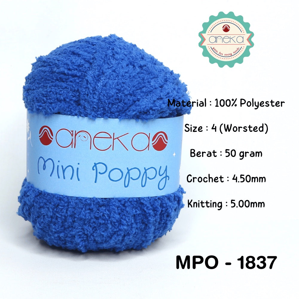 KATALOG - Benang Rajut Handuk Mini Poppy / Towel Yarn